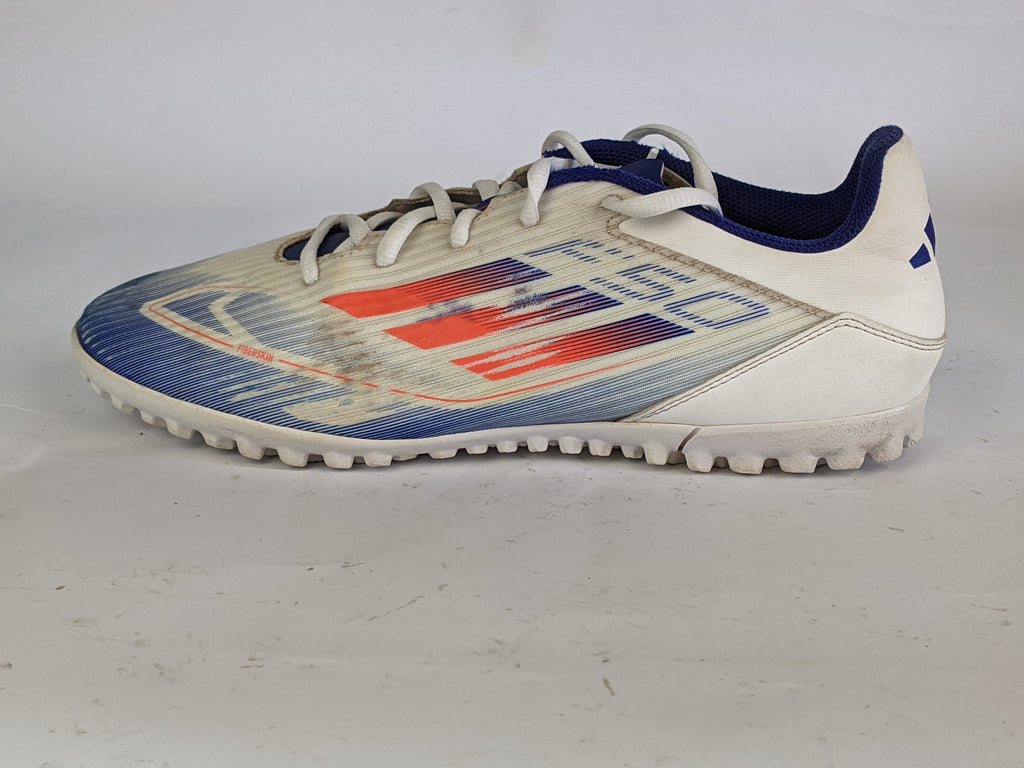 adidas F50 Club TF Advancement - Footwear White/Solar Red/Lucid Blue