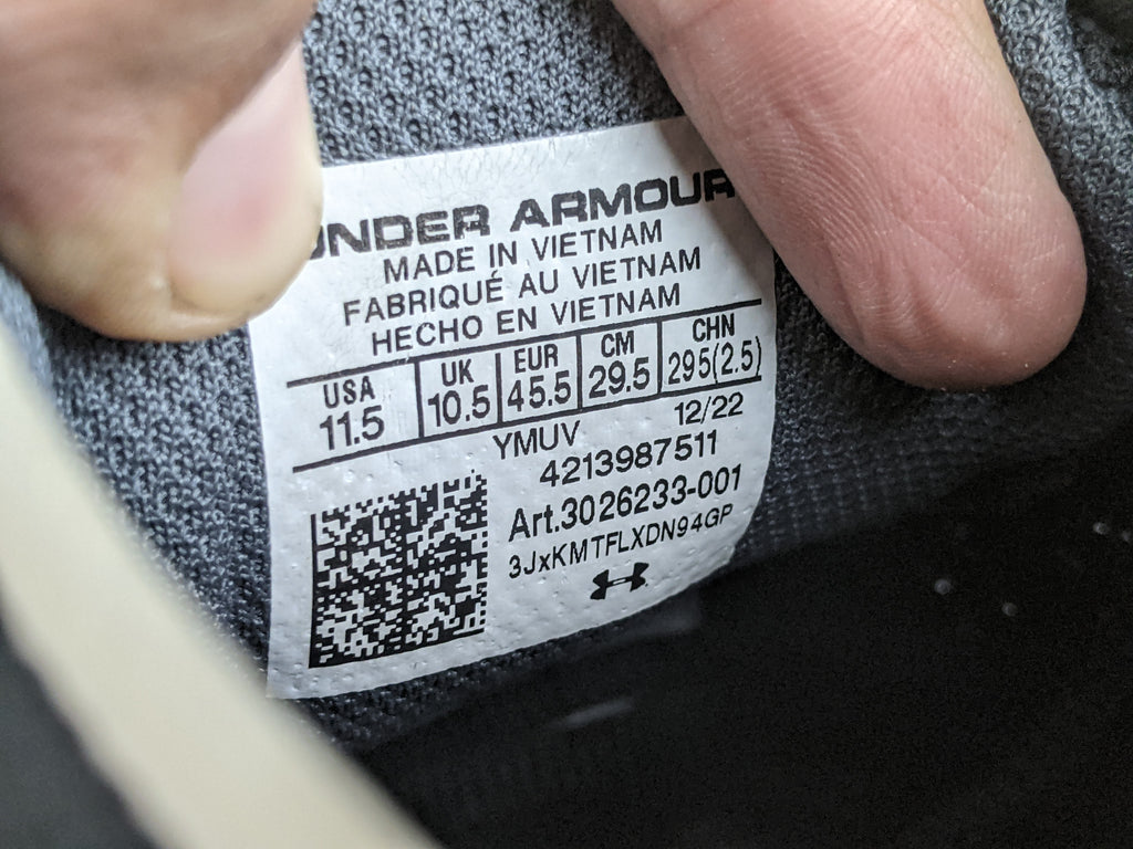 Under Armour-HOVR Sonic 6 'Black Camo'