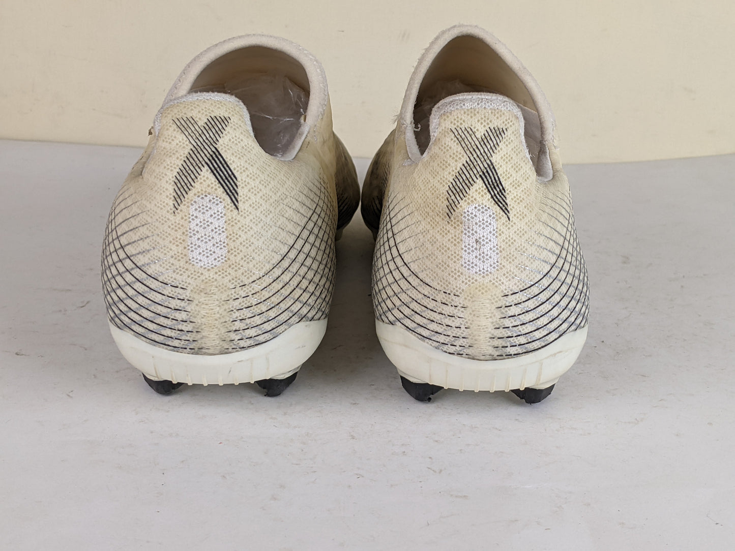 adidas X Ghosted .3 Laceless FG/AG Inflight - Footwear White/Core Black/Silver Metallic