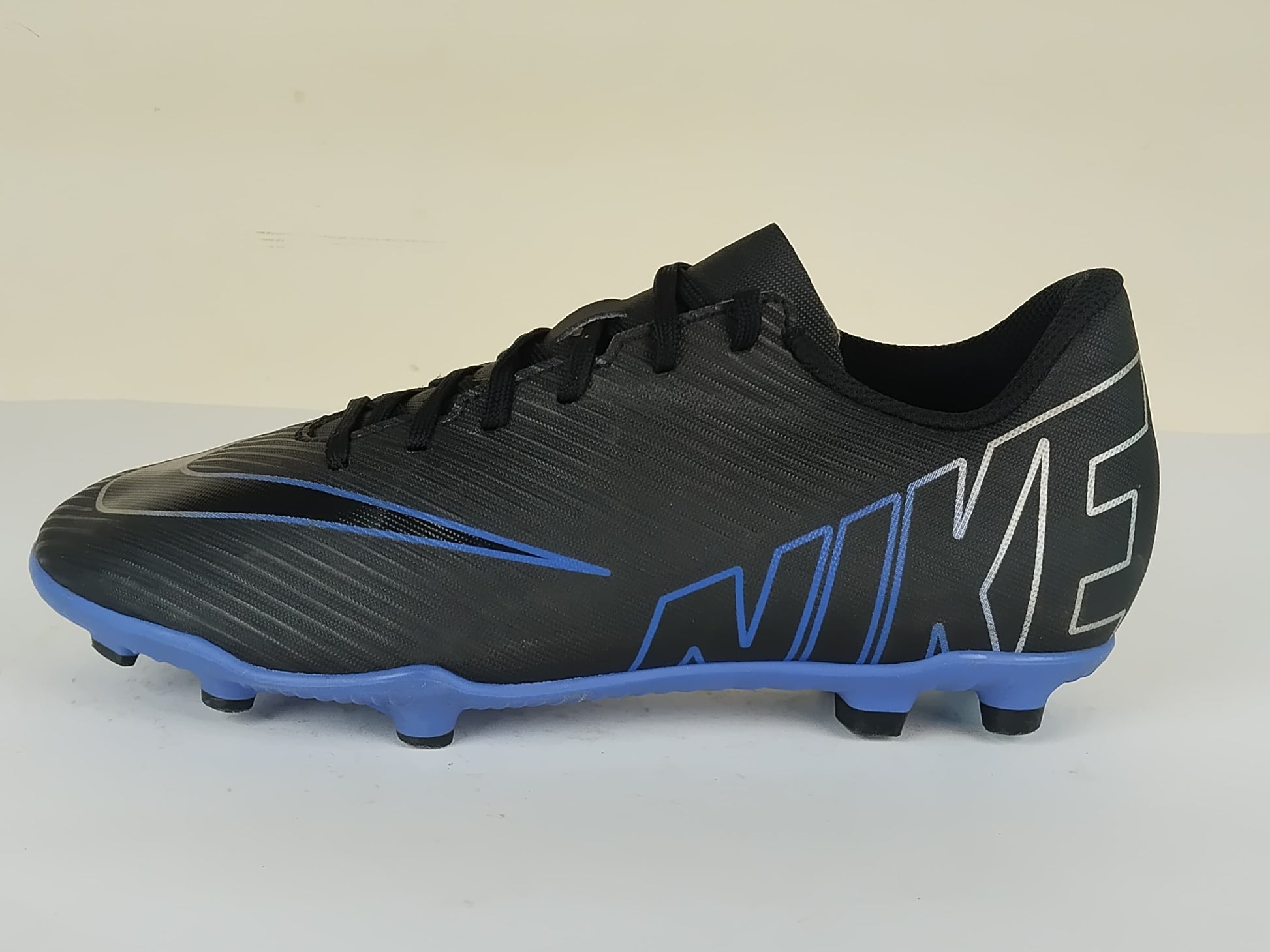 Nike Mercurial Vapor 15 Club MG Shadow - Black/Chrome/Hyper Royal Kids