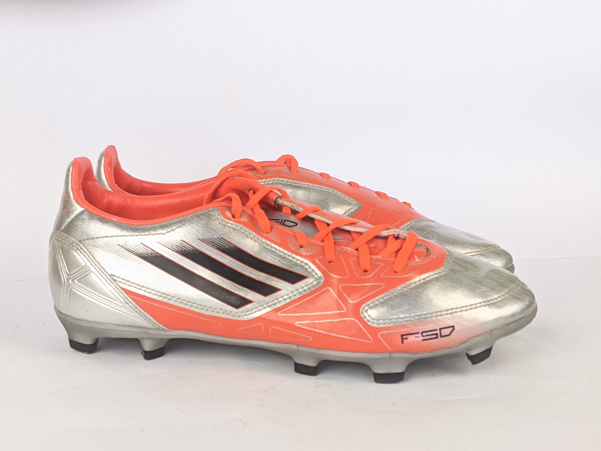 adidas F50 TRX FG 'Silver/Orange