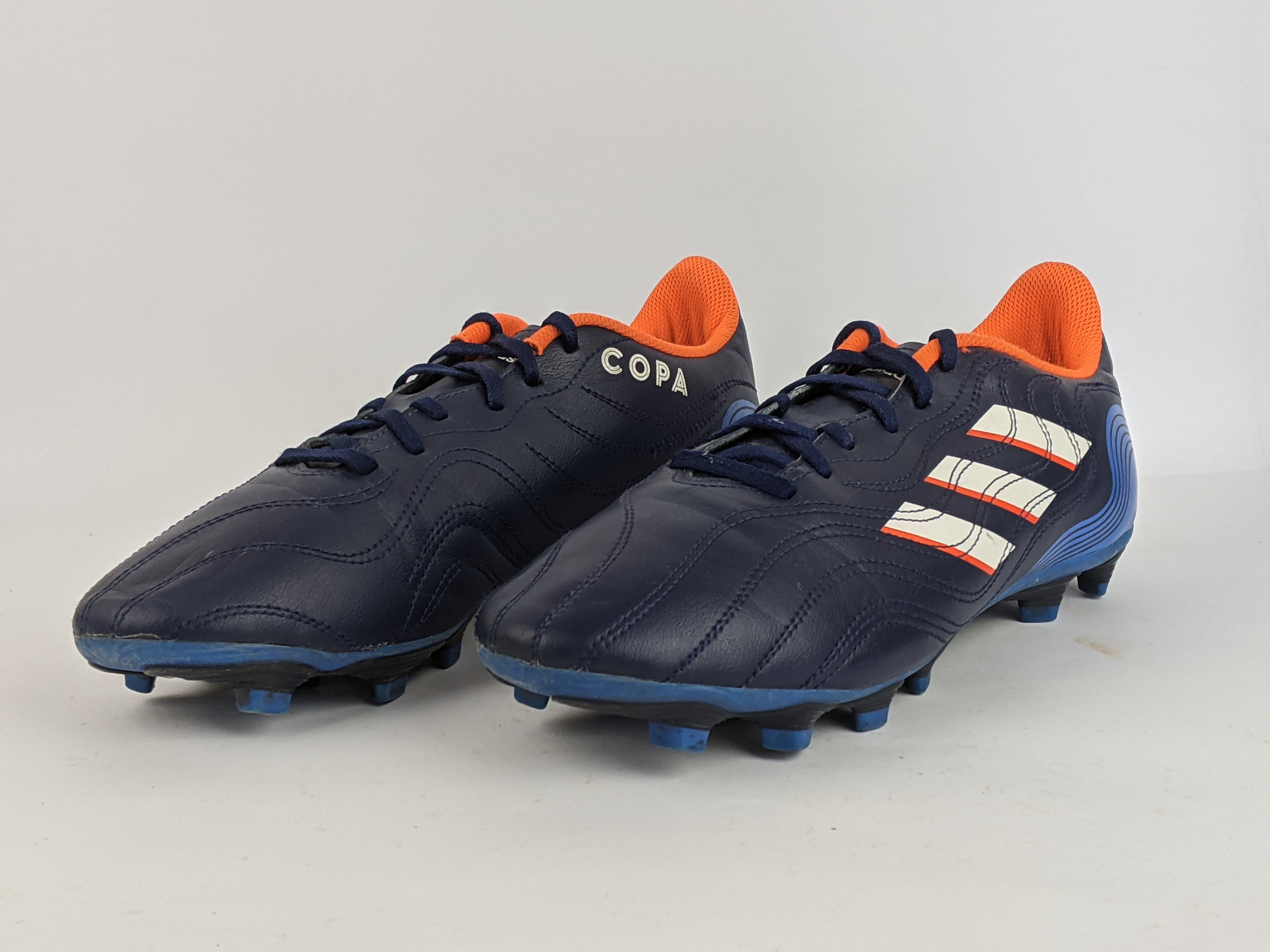 adidas Copa Sense .4 FG Sapphire Edge - navy blue/Footwear White/Blue Rush