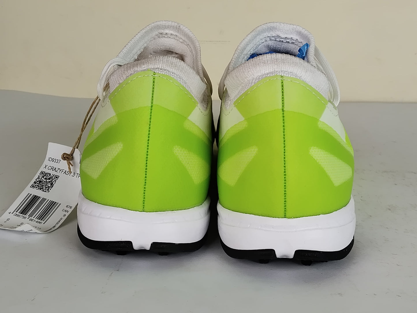 adidas X Crazyfast .3 TF Crazyrush - Footwear White/Core Black/Lucid Lemon (Brand New)