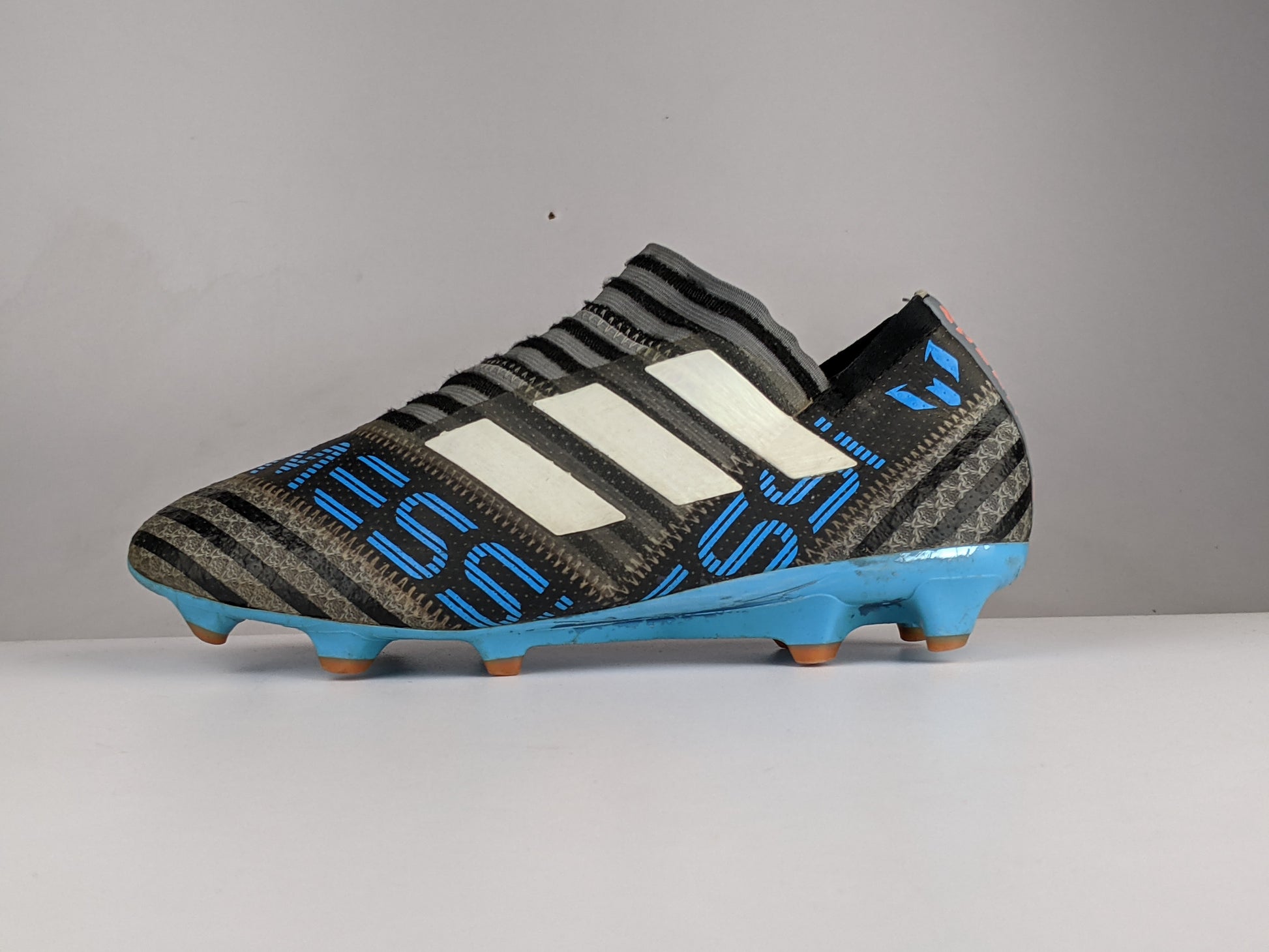 adidas Nemeziz Messi 17+ FG 'Grey Turquoise' – Athletic Corner