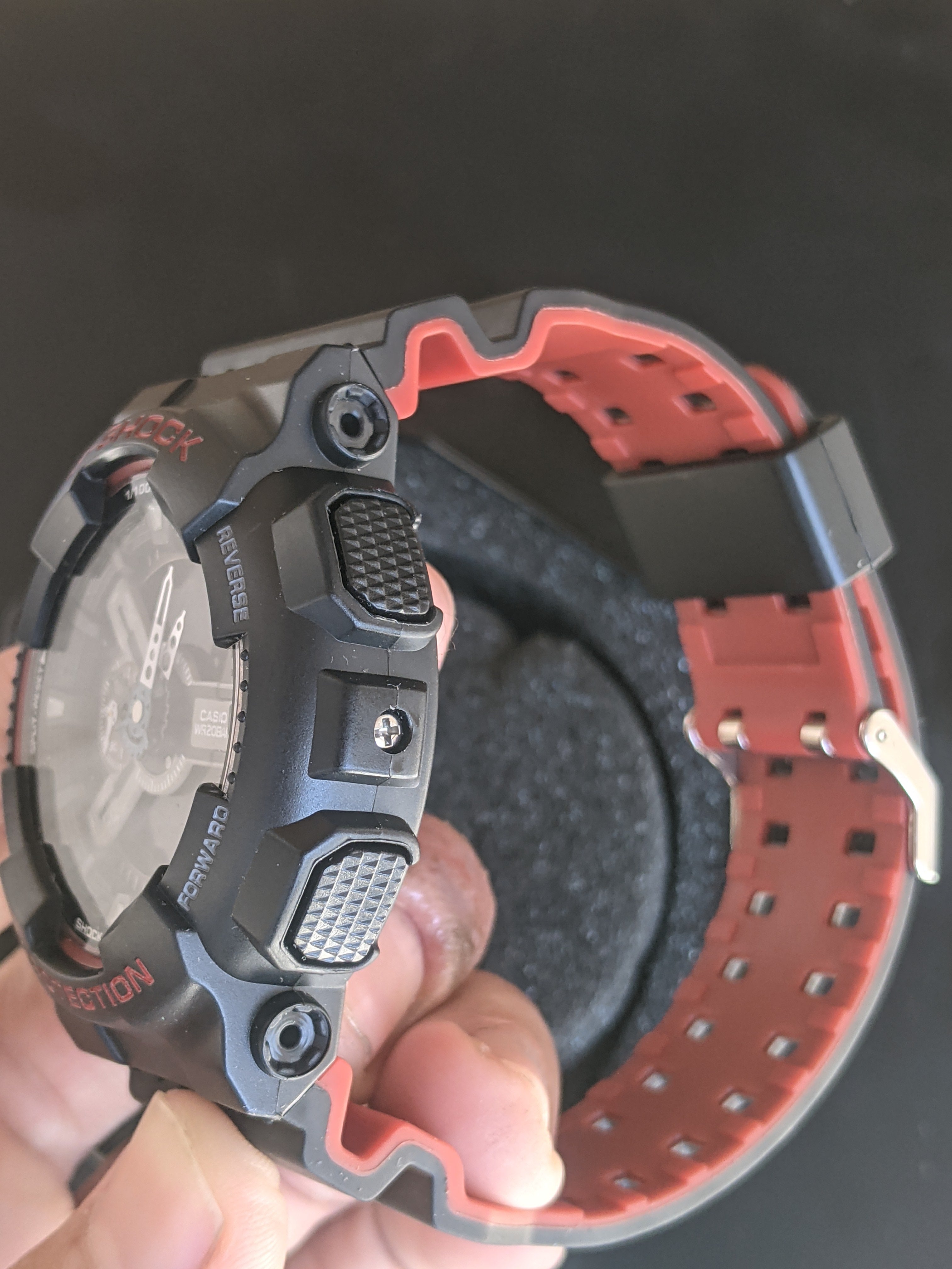 G-Shock GA-110HR-1A 'Black/Red' (Brand New)