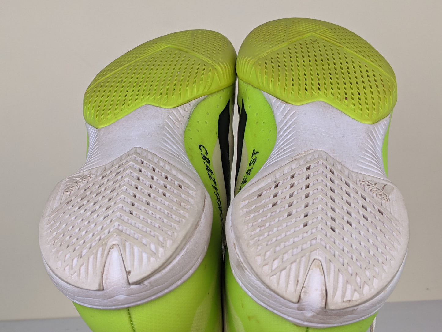 adidas X Crazyfast .3 IN Crazyrush - Footwear White/Core Black/Lucid Lemon