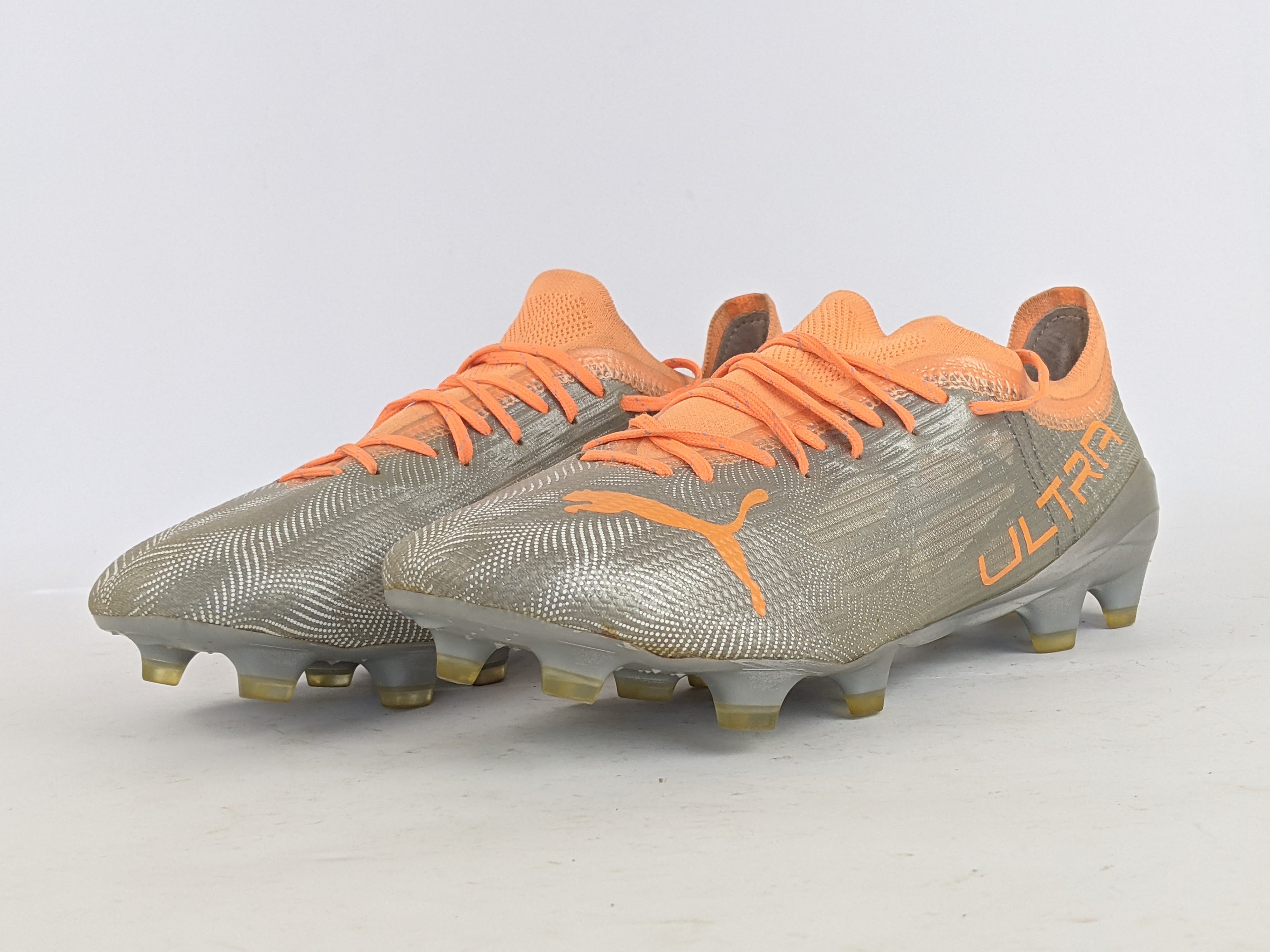 PUMA Ultra 1.4 FG/AG Instinct - Diamond Silver/Neon Citrus