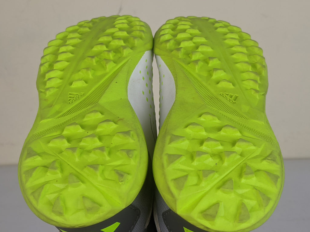 adidas Predator Accuracy .3 Laceless TF Crazyrush - Footwear White/Core Black/Lucid Lemon Kids