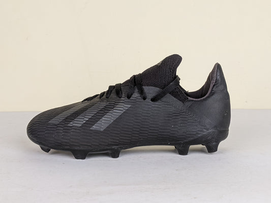 adidas X 19.3 FG/AG Dark Motion - Core Black/Silver Metallic Kids