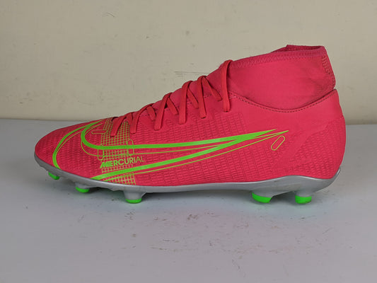 Nike Mercurial Superfly 8 Club MG Spectrum - Red/Silver