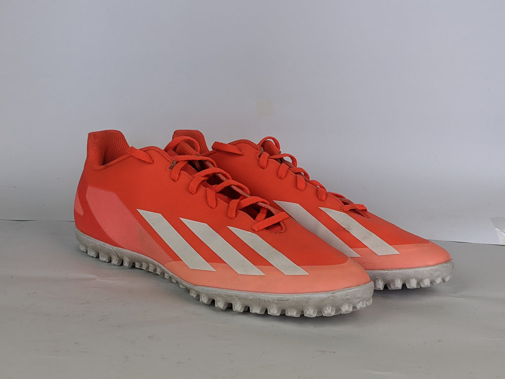 adidas X Crazyfast Club TF Solar Red/White/Yellow