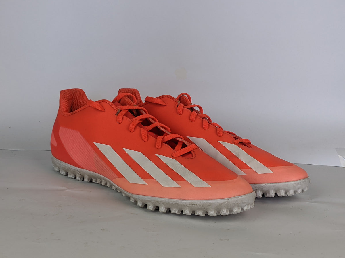 adidas X Crazyfast Club TF Solar Red/White/Yellow