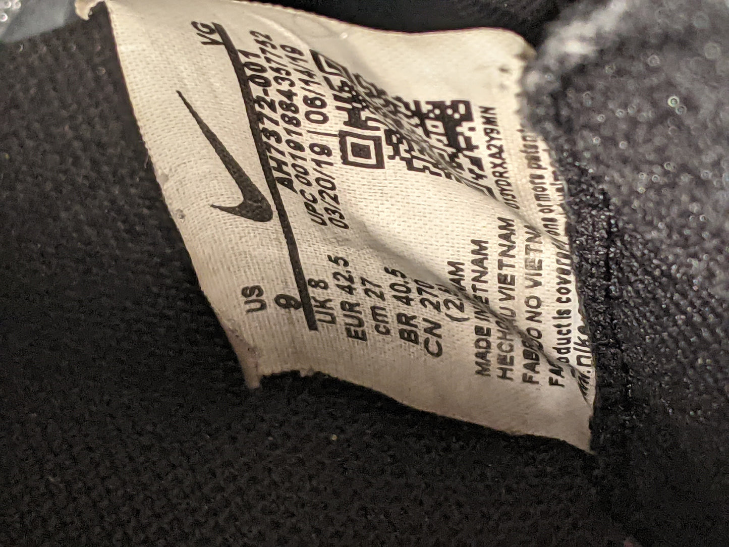 Nike Mercurial 6 Club TF 'Black