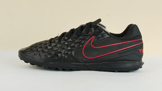 Nike Tiempo Legend 8 Club TF Black X Chile Red - Black/Chile Red/Dark Smoke Grey