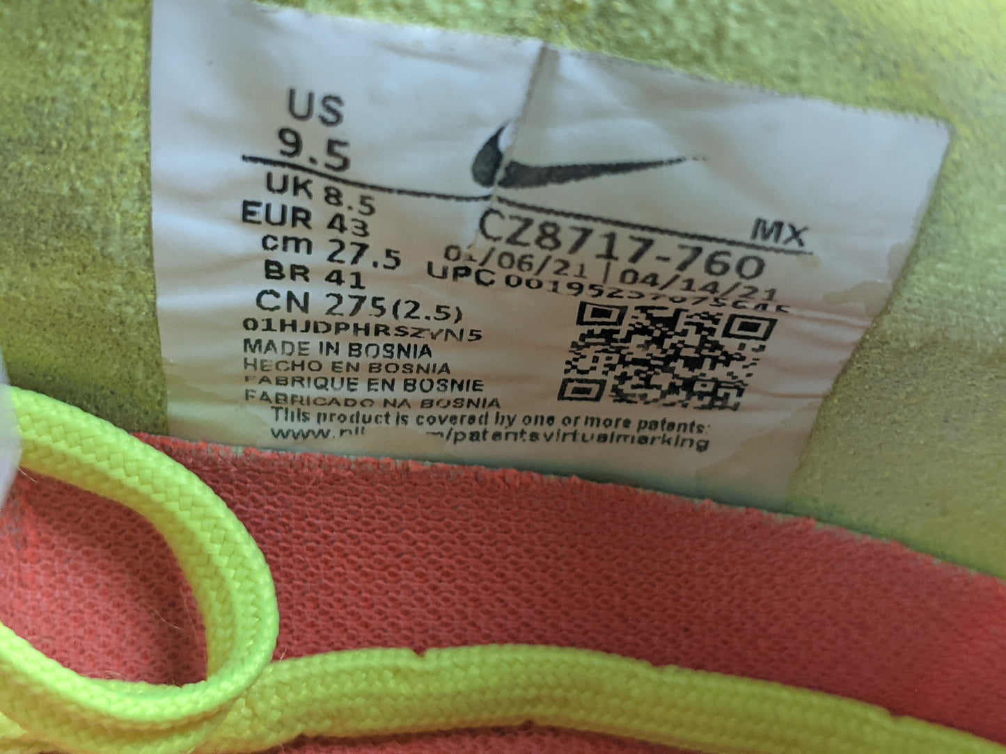 Nike Mercurial Vapor 14 Elite AG-PRO Motivation - Volt/Bright Crimson/Black