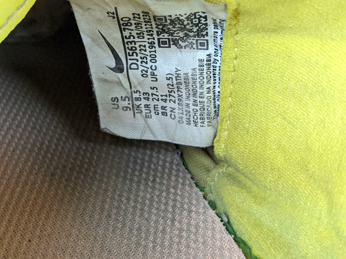 Nike Air Zoom Mercurial Vapor 15 Academy TF Lucent - Yellow Strike/Sunset Glow