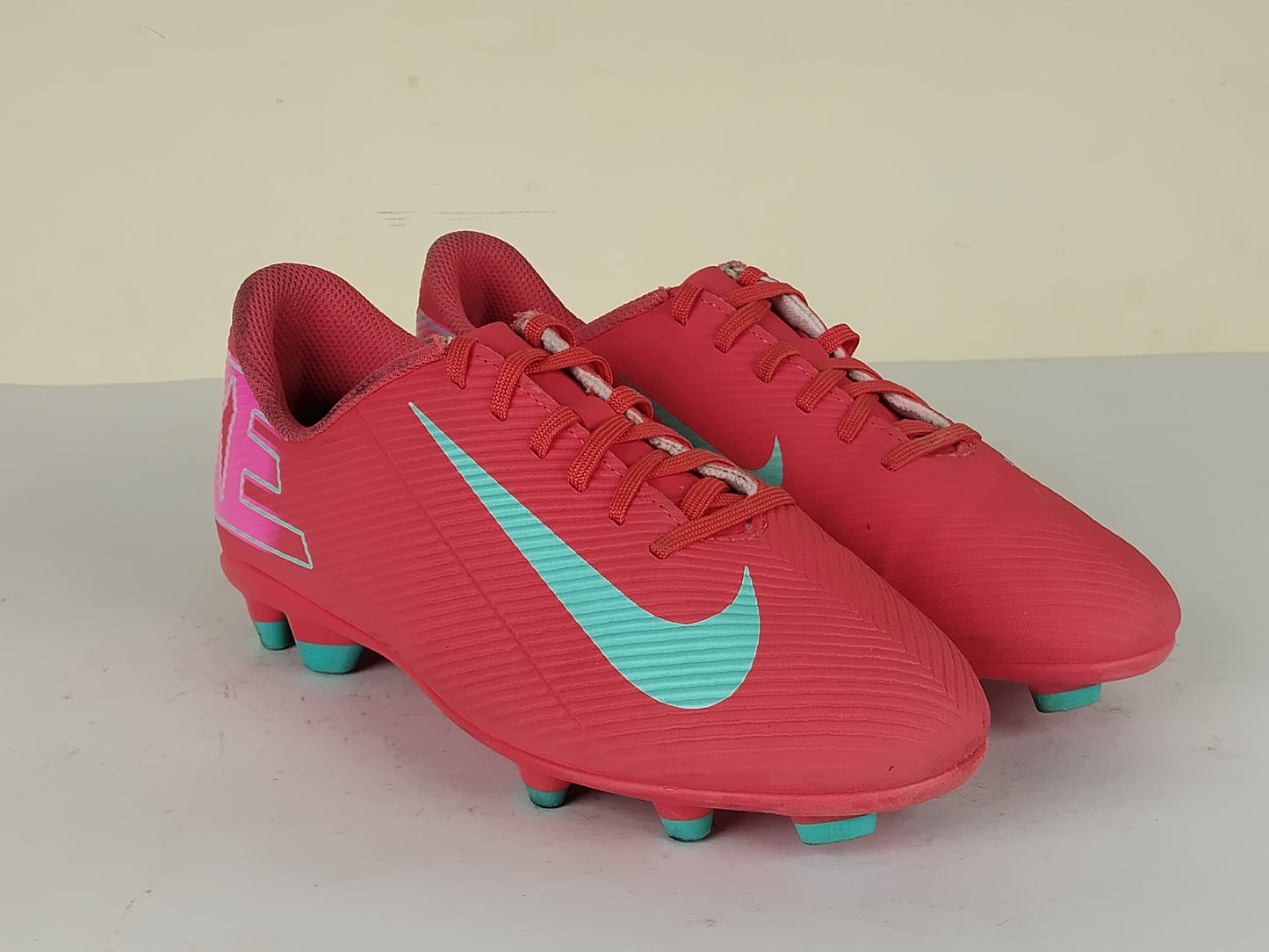 Nike Mercurial Vapor 16 Club MG Mad Energy - Ember Glow/Aurora Green Kids