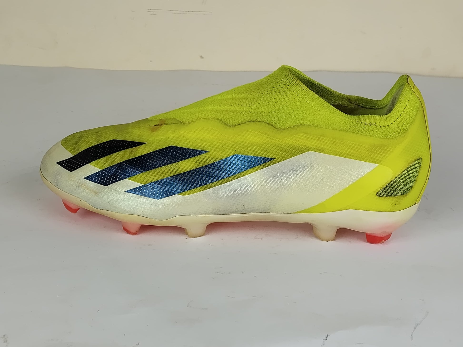 adidas X Crazyfast Elite Laceless FG Solar Energy - Solar Yellow/Core Black/Footwear White Kids