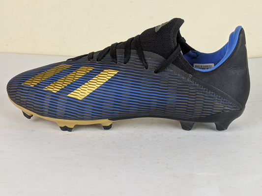 adidas X 19.3 FG/AG Input Code - Core Black/Gold Metallic/Football Blue