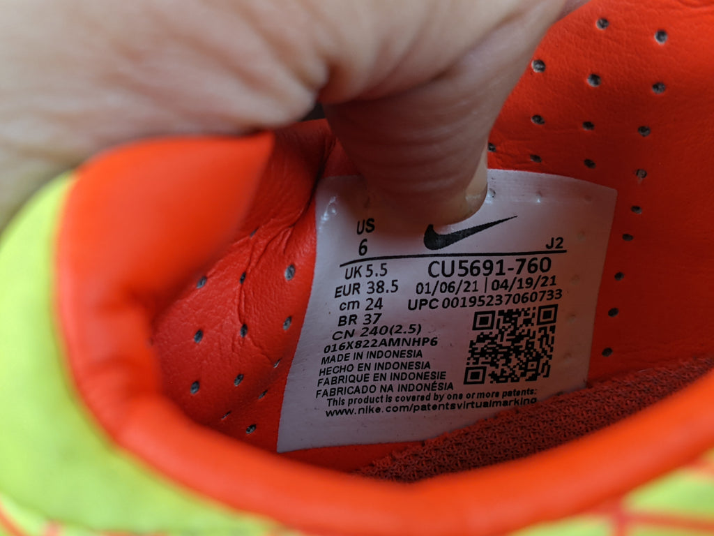 Nike Mercurial Vapor 14 Academy MG Motivation - Volt/Bright Crimson (Slightly Damaged)
