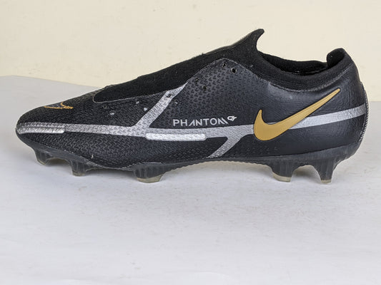 Nike Phantom GT 2 Elite FG Shadow - Black/Metallic Dark Grey/Metallic Gold