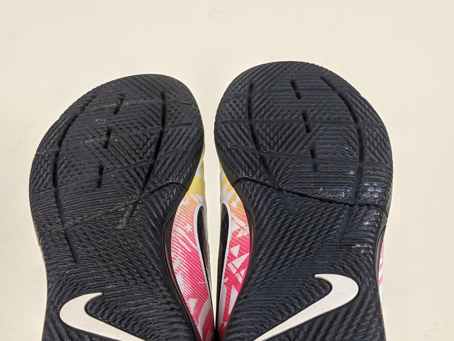 Nike Mercurial Vapor 13 Academy IC NJR Jogo Prismatico - White/Black/Racer Blue/Volt Kids