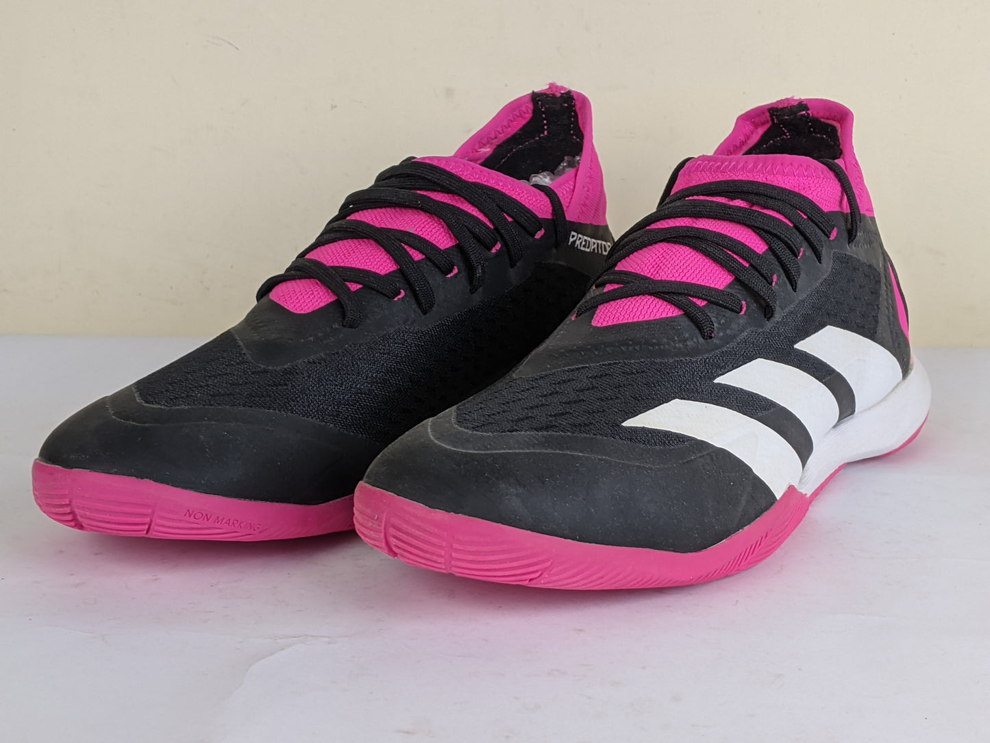 adidas Predator Accuracy .3 IN Own Your Football - Core Black/Footwear White/Shock Pink (Brand New)