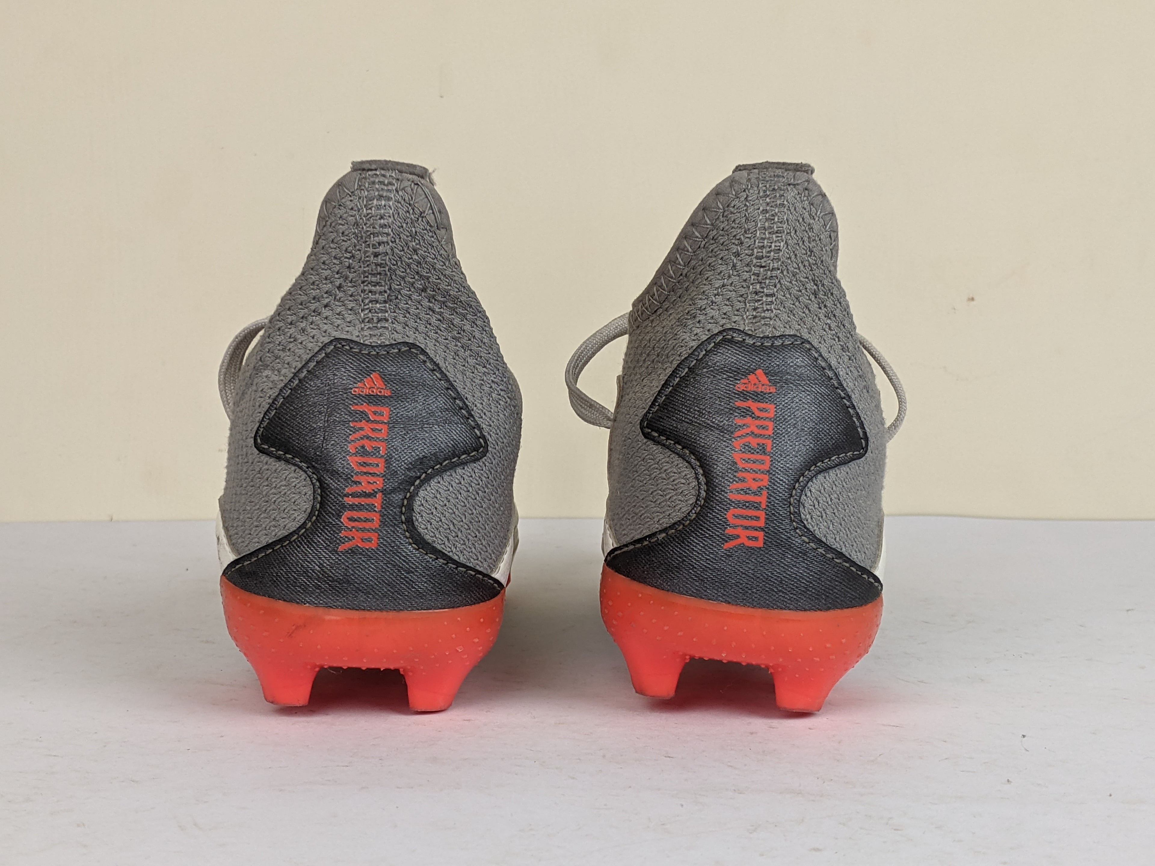 adidas Predator Freak .3 FG WhiteSpark - Footwear White/Iron Metal/Solar Red Kids