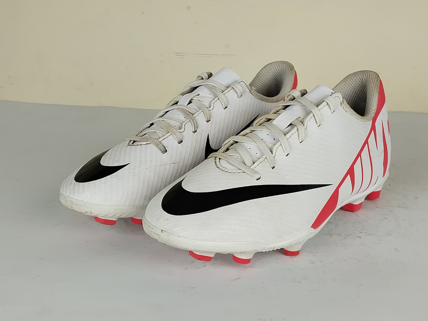 Nike Mercurial Vapor 15 Club MG Ready - Bright Crimson/White/Black Kids
