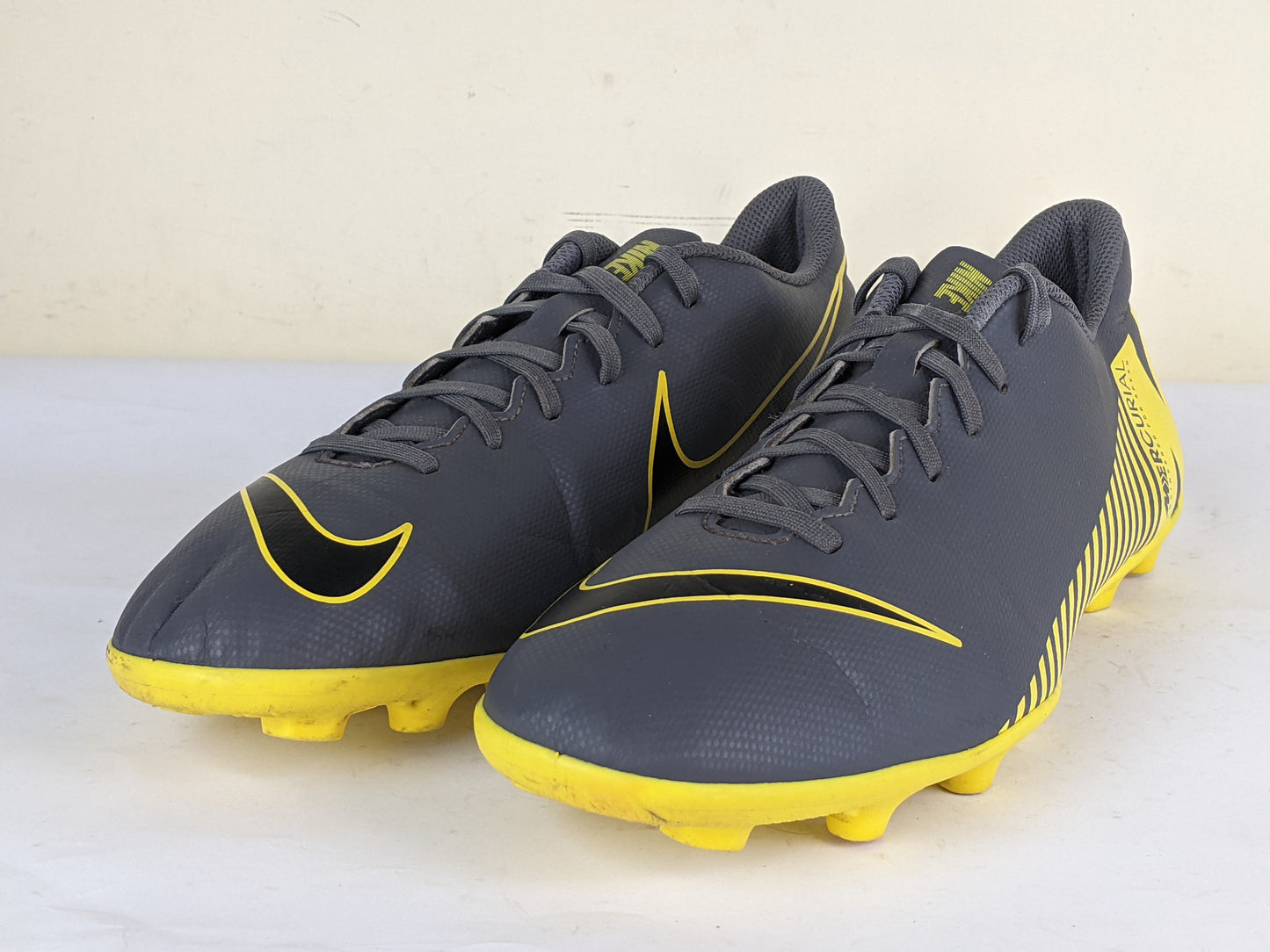 Nike Mercurial Vapor 12 Club FG 'Wolf Grey/Yellow