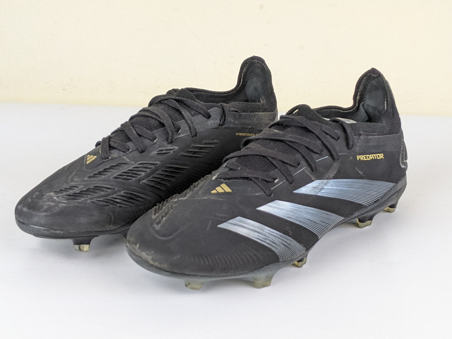 adidas Predator Pro FG Dark Spark - Core Black/Carbon/Gold Metallic