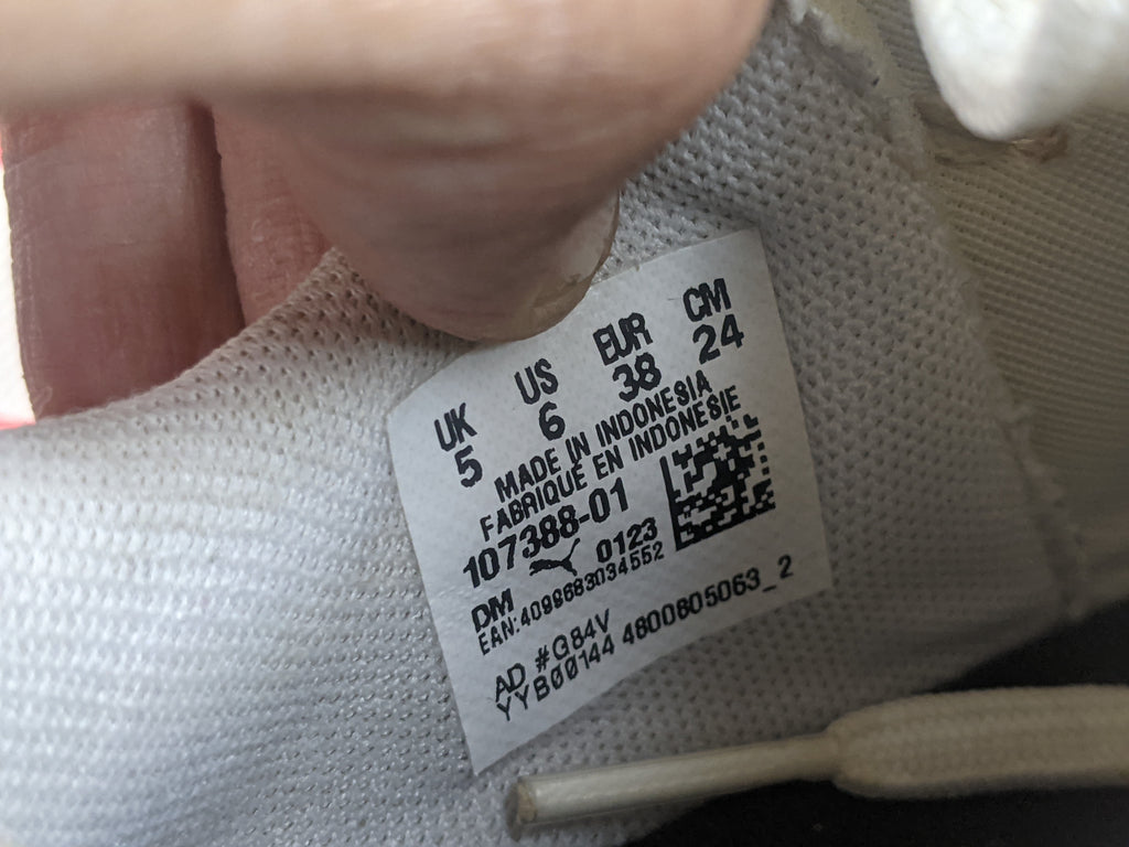 PUMA Future Play FG/AG Breakthrough - PUMA White/Fire Orchid Kids