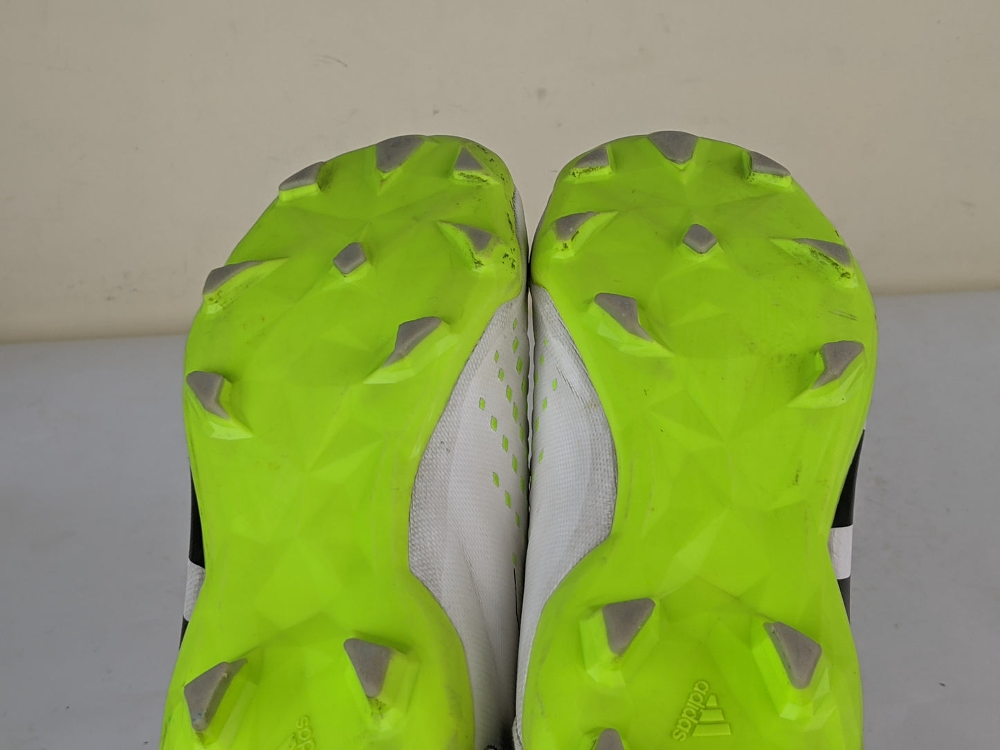 adidas Predator Accuracy .3 Laceless FG Crazyrush - Footwear White/Core Black/Lucid Lemon Kids