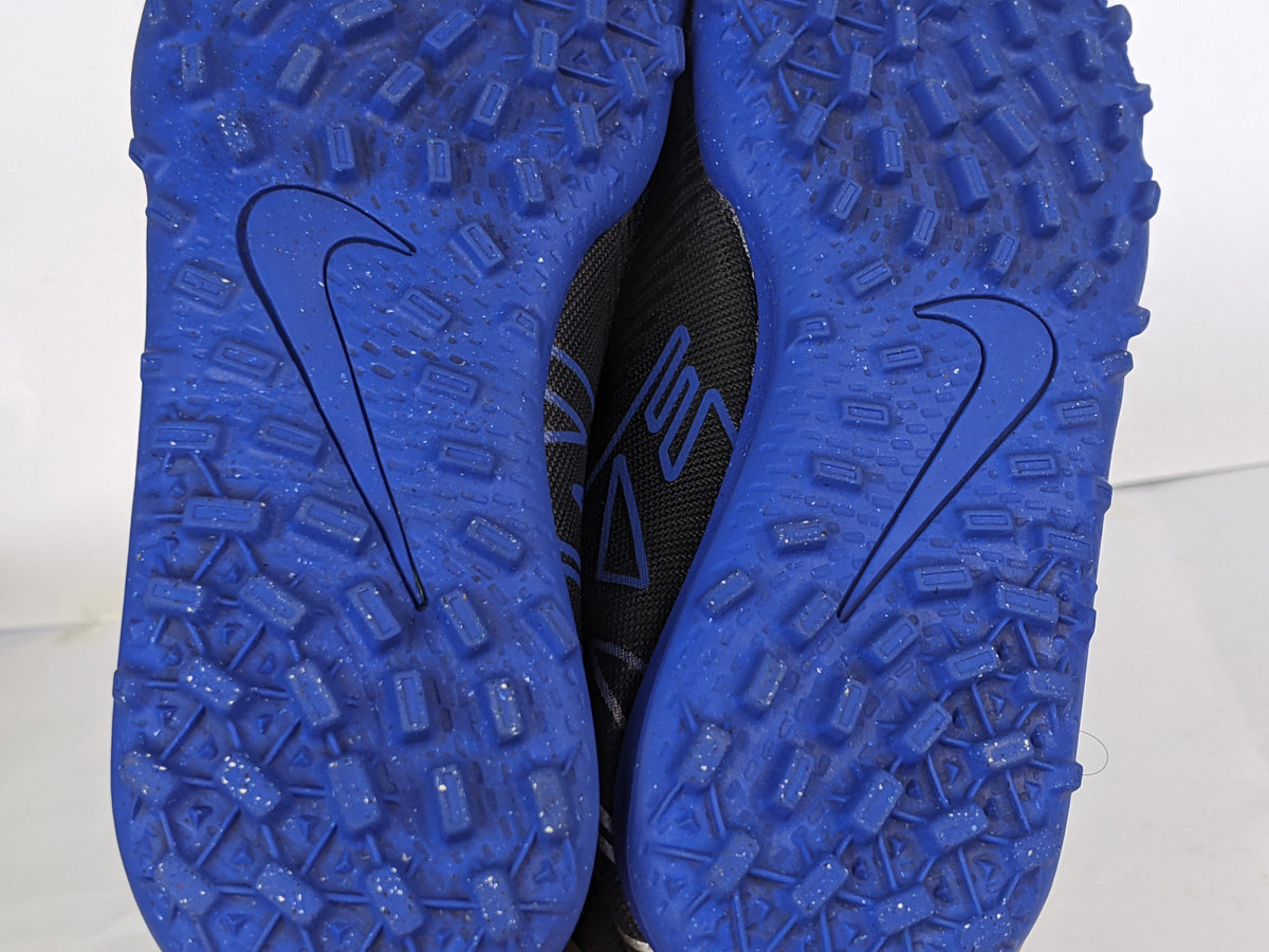 Nike Mercurial Vapor 15 Club Velcro TF Shadow - Black/Chrome/Hyper Royal Kids