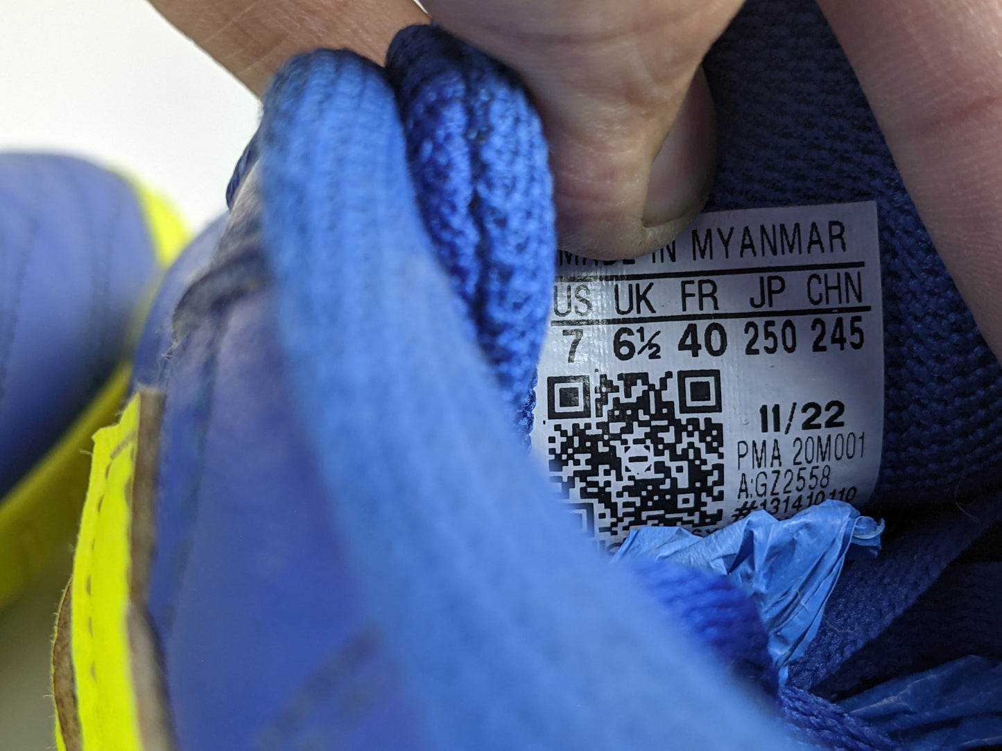 adidas Super Sala 2 IC - Royal Blue/Solar Yellow