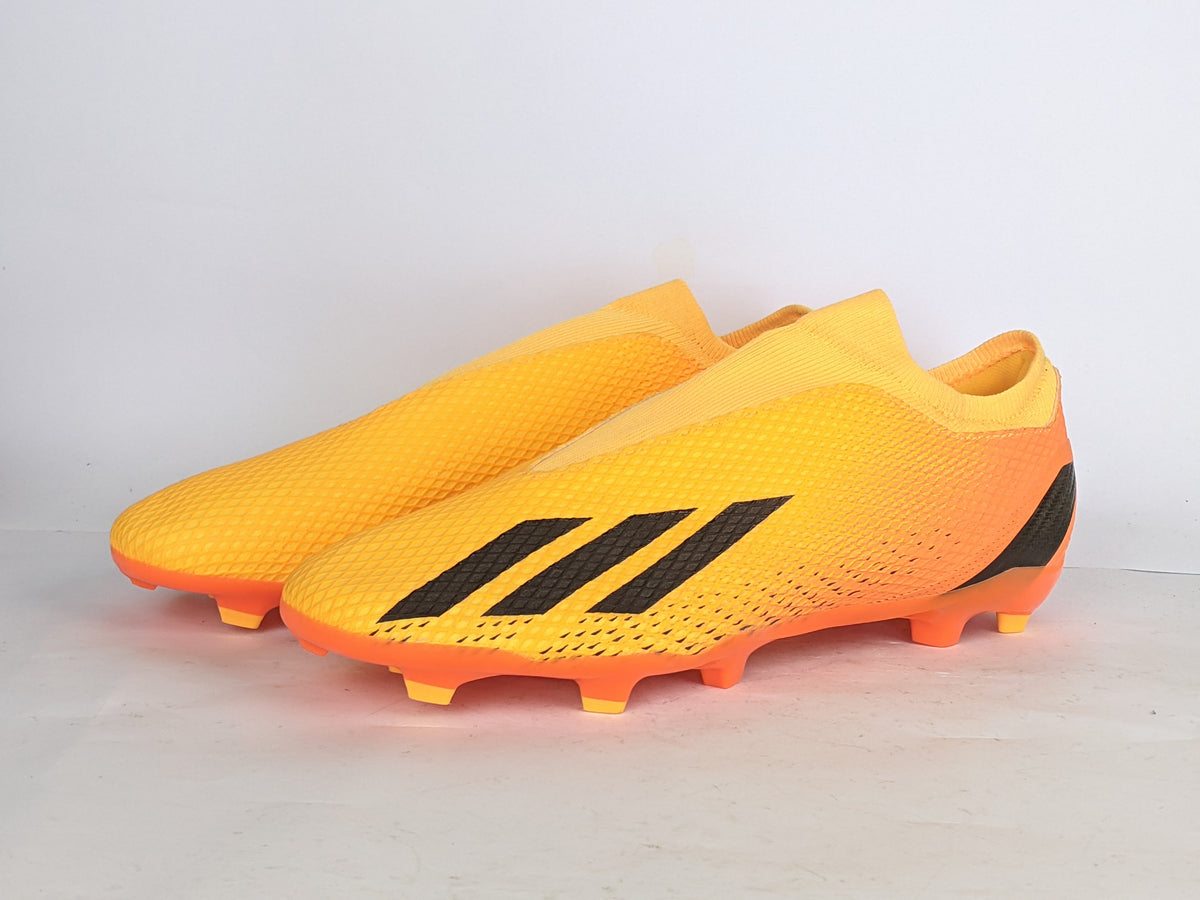 adidas X Speedportal .3 Laceless FG Heatspawn - Solar Gold/Core Black/Solar Orange