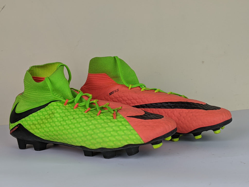 Nike Hypervenom Phatal 3 DF FG Radiation Flare - Electric Green/Black/Hyper Orange