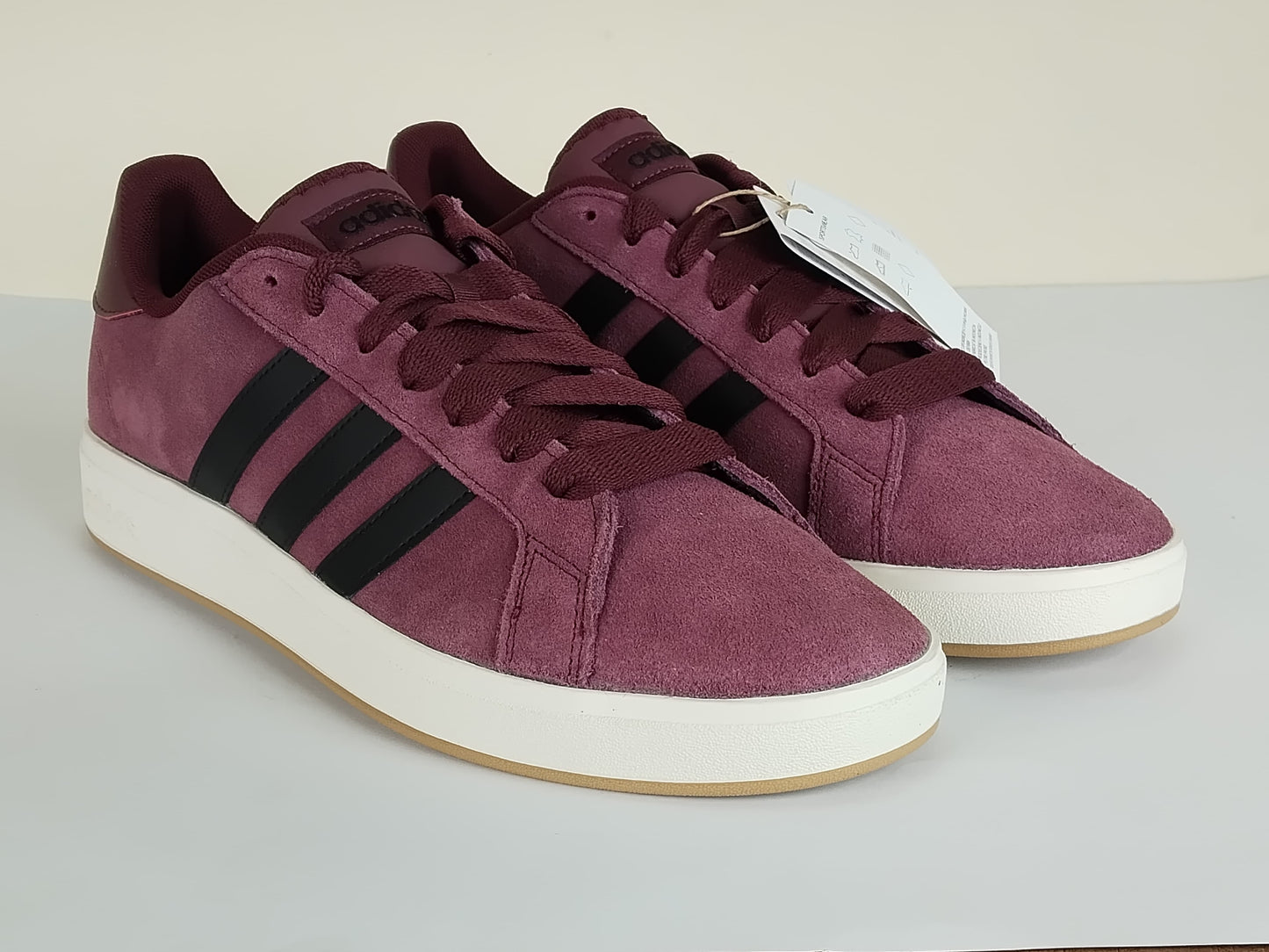 adidas Grand Court Base 00s 'Shadow Red Black Off White (Brand New)