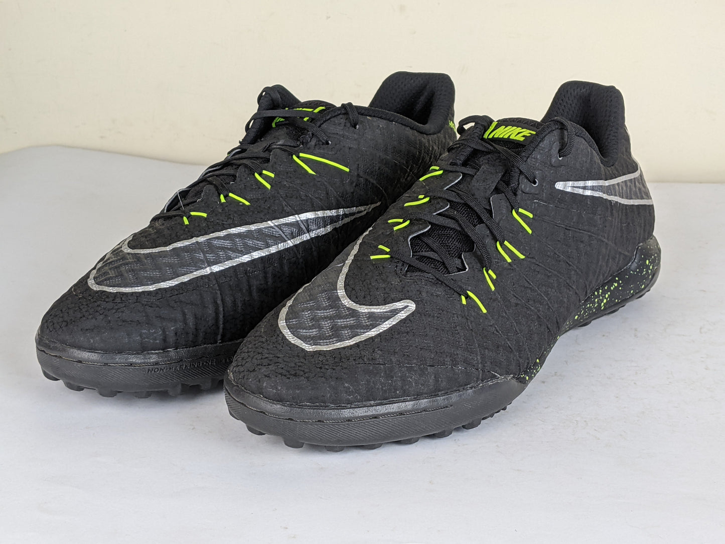 Nike HypervenomX Finale TF Black/Volt/Metallic Silver