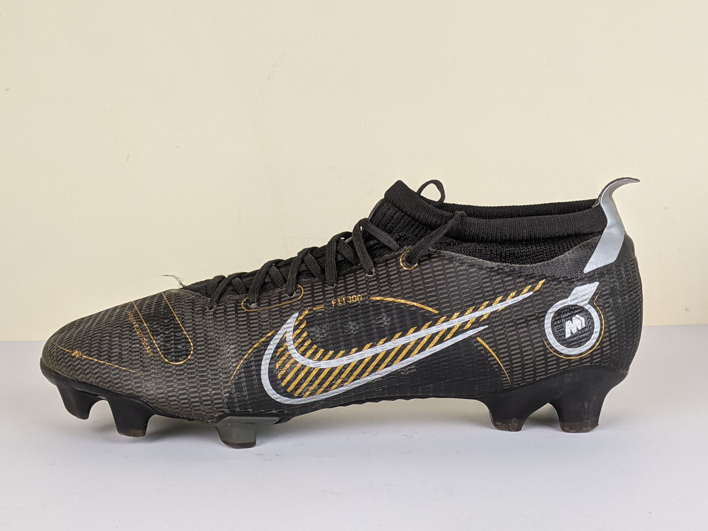 Nike Mercurial Vapor 14 Pro FG Shadow - Black/Metallic Gold/Metallic Silver