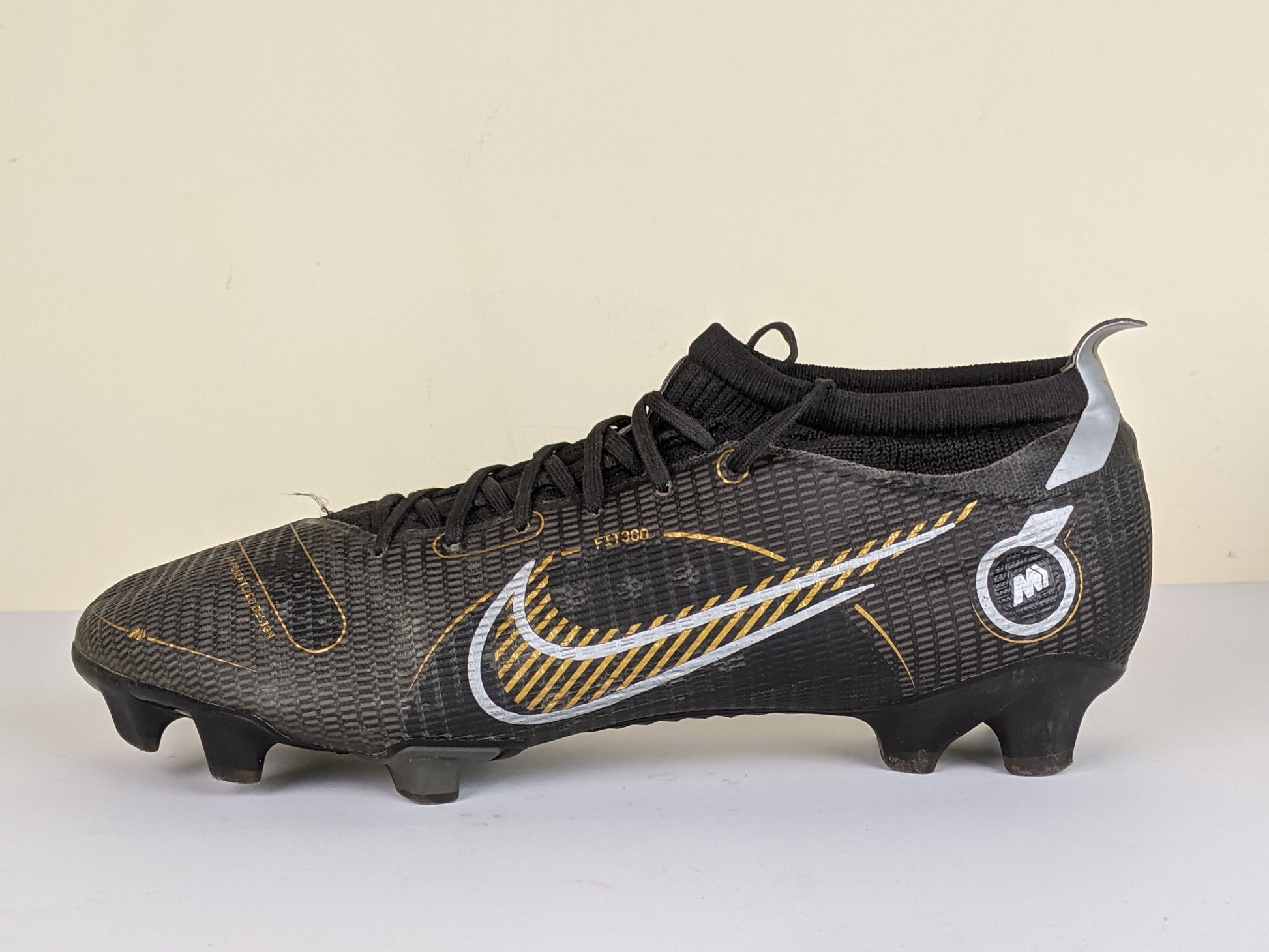 Nike Mercurial Vapor 14 Pro FG Shadow - Black/Metallic Gold/Metallic Silver