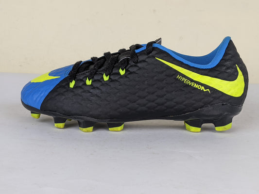 Nike Hypervenom Phelon III FG 'Black/Blue