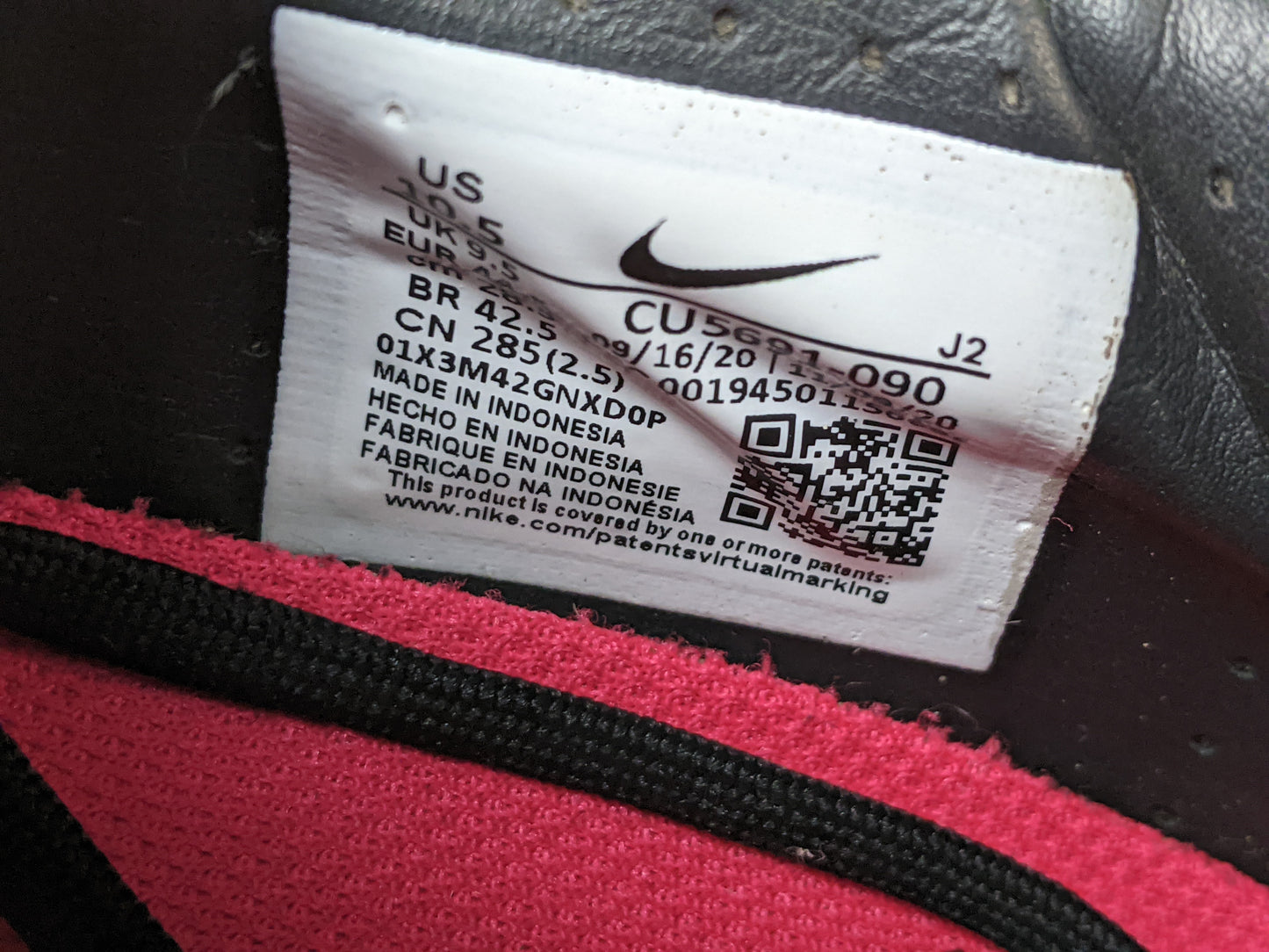 Nike Mercurial Vapor 14 Academy MG Black x Prism - Black/Yellow/Red