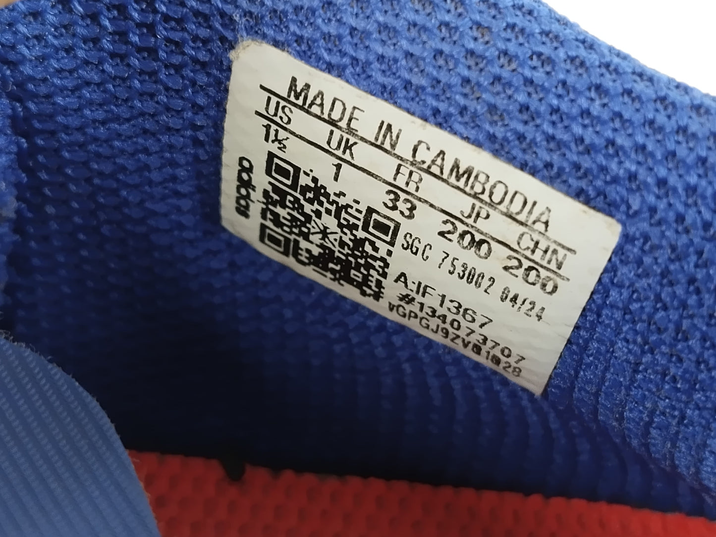 adidas F50 League FG/AG Advancement - Footwear White/Solar Red/Lucid Blue Kids