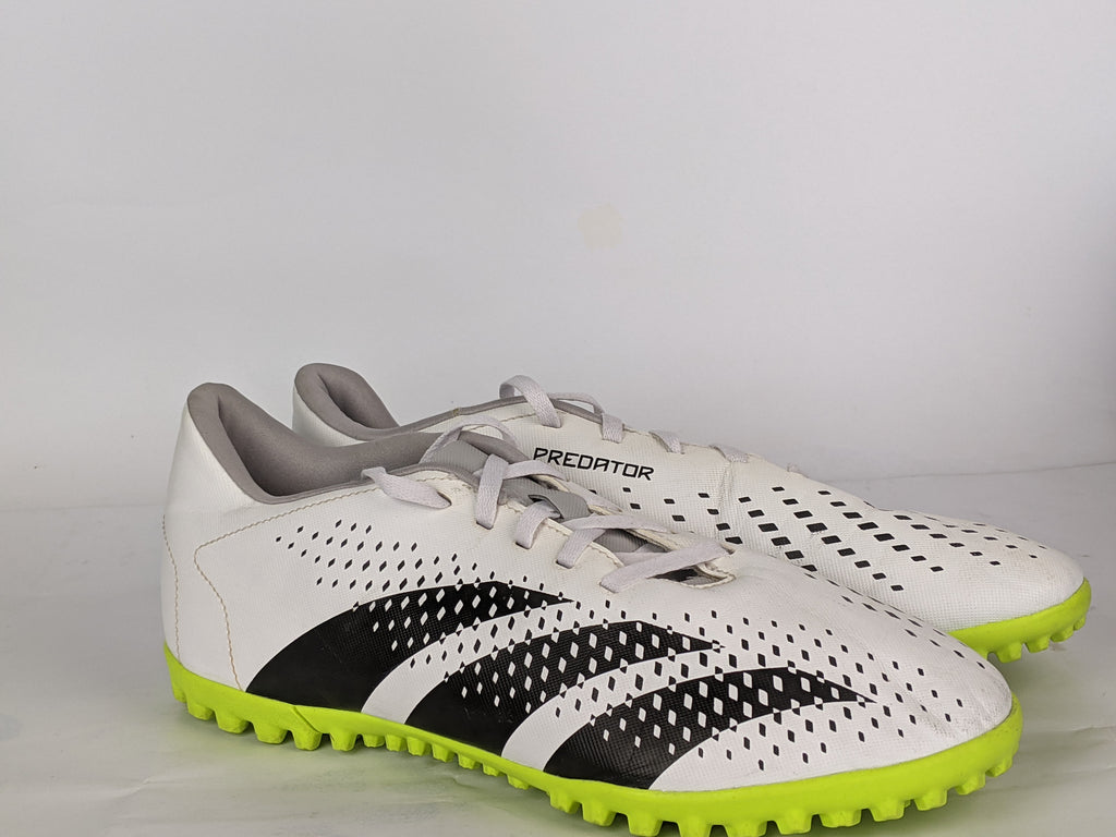 adidas Predator Accuracy .4 TF Crazyrush - Footwear White/Core Black/Lucid Lemon