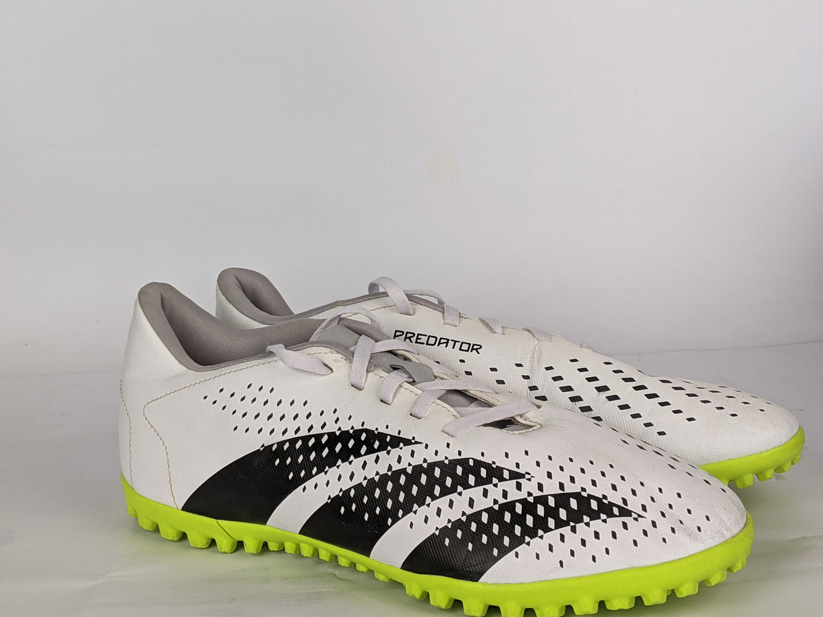 adidas Predator Accuracy .4 TF Crazyrush - Footwear White/Core Black/Lucid Lemon