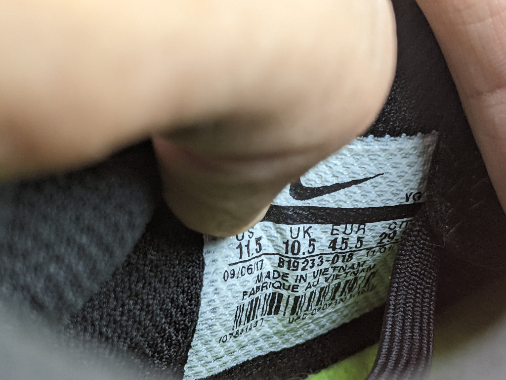 Nike Tiempo Rio III FG 'Black/Orange