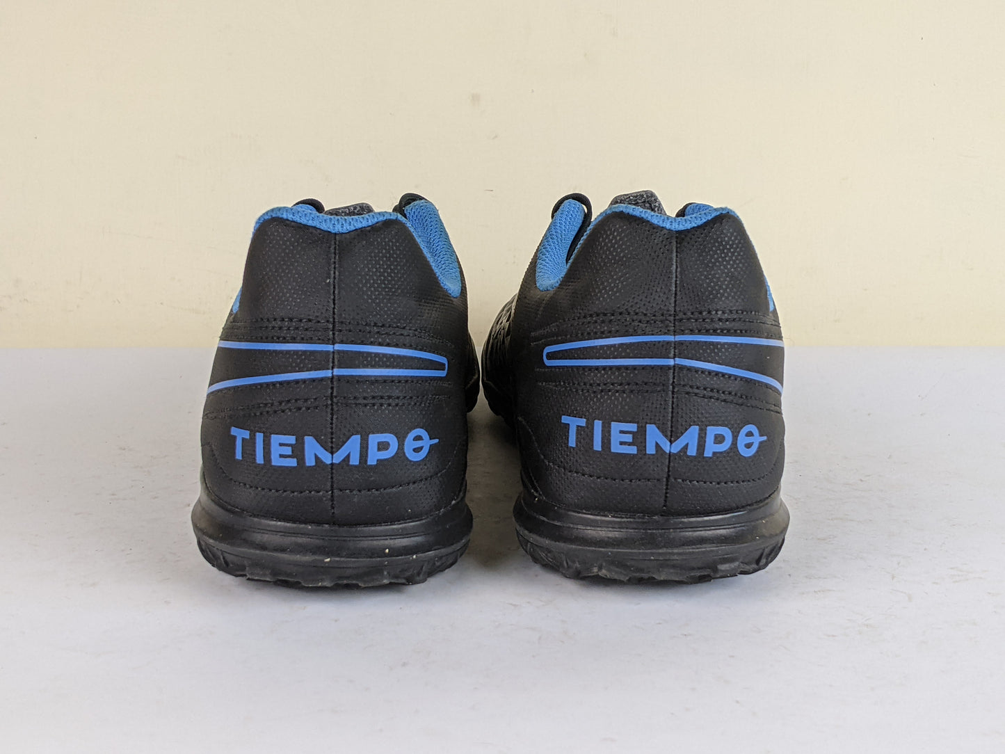 Nike Tiempo Legend 8 Club TF Black x Prism - Black/Lite Photo Blue/Cyber Yellow