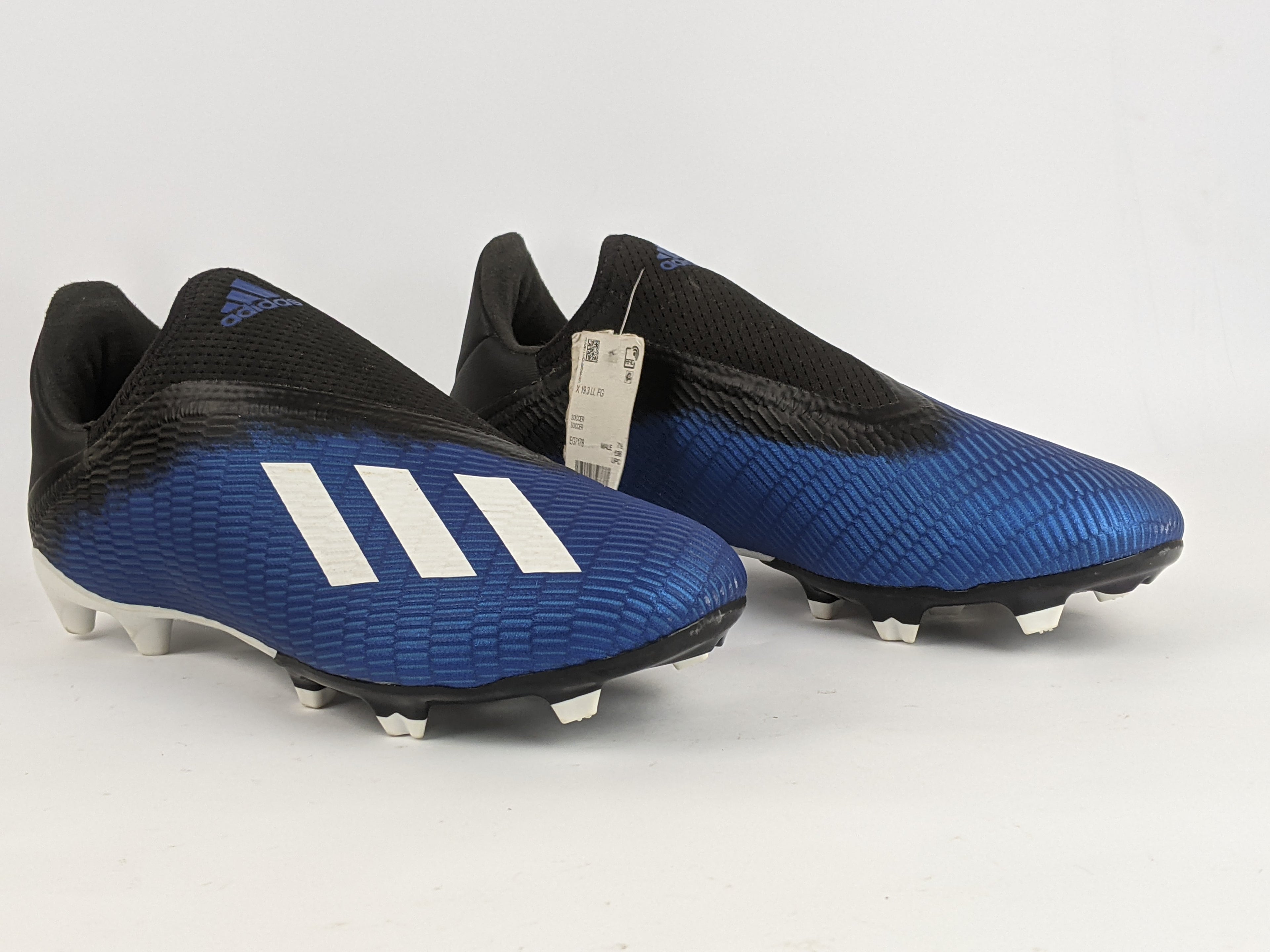 adidas X 19.3 FG/AG Laceless Mutator - Royal Blue/Footwear White/Core Black