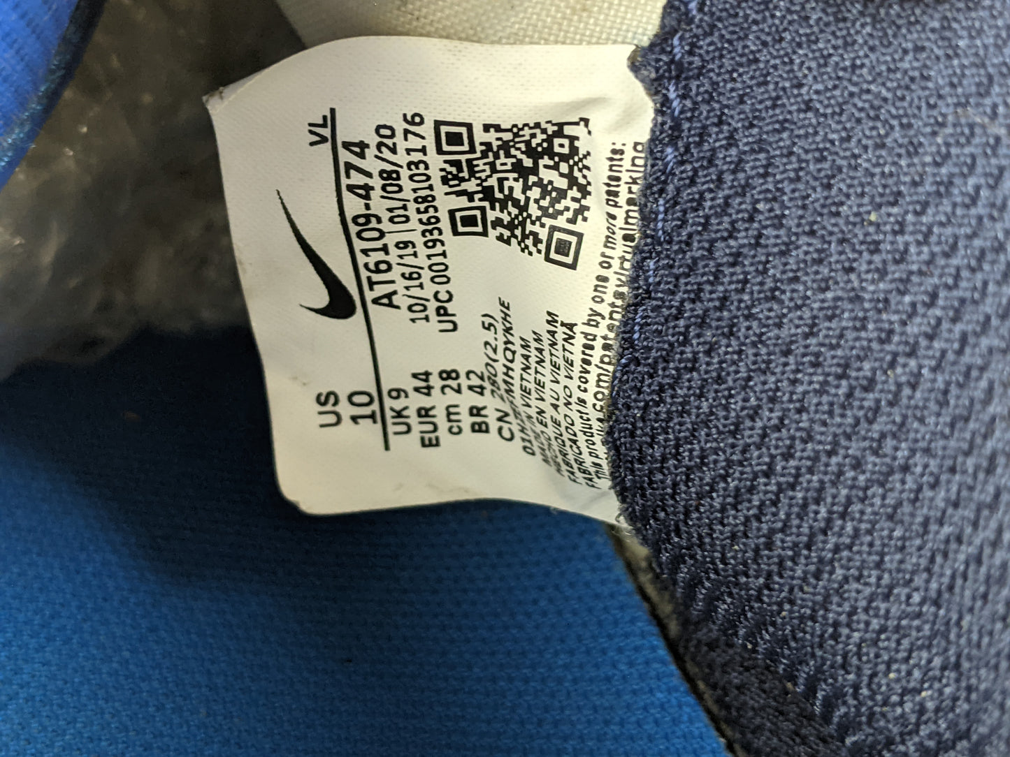 Nike Tiempo Legend 8 Club TF Skycourt - Racer Blue/Volt